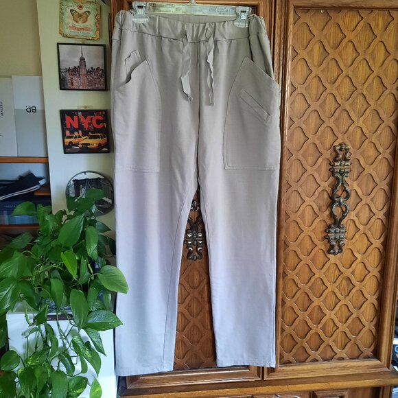 Tempo Paris Drawstring Jogger Tapered Pants - Size M - Picture 2 of 14